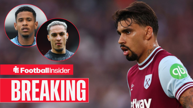 Lucas Paqueta Antony Savinho, West Ham Man United Man City