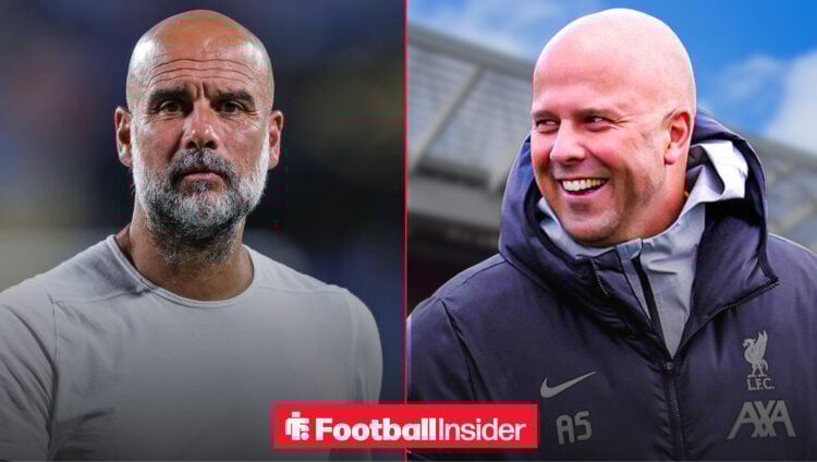 Pep Guardiola Arne Slot Man City