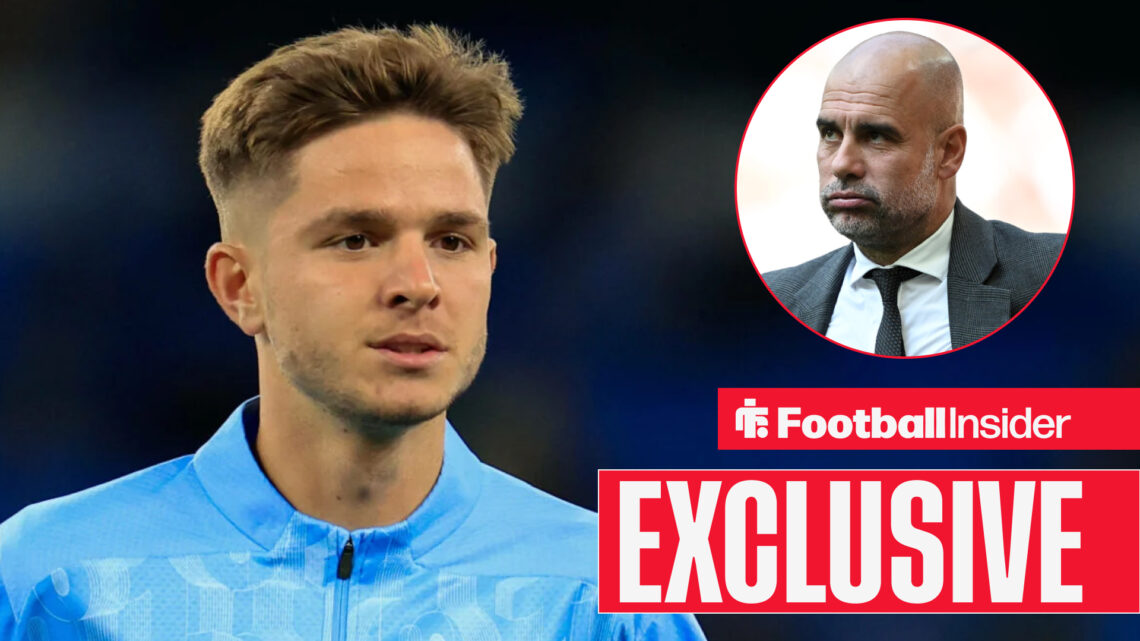 Pep Guardiola, James McAtee, Man City