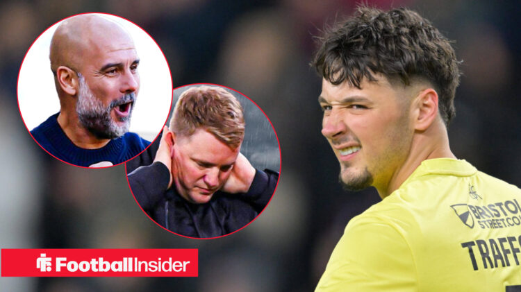 Pep Guardiola James Trafford Eddie Howe