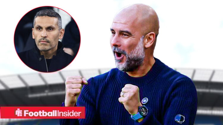 Pep Guardiola Khaldoon Al Mubarak Man City