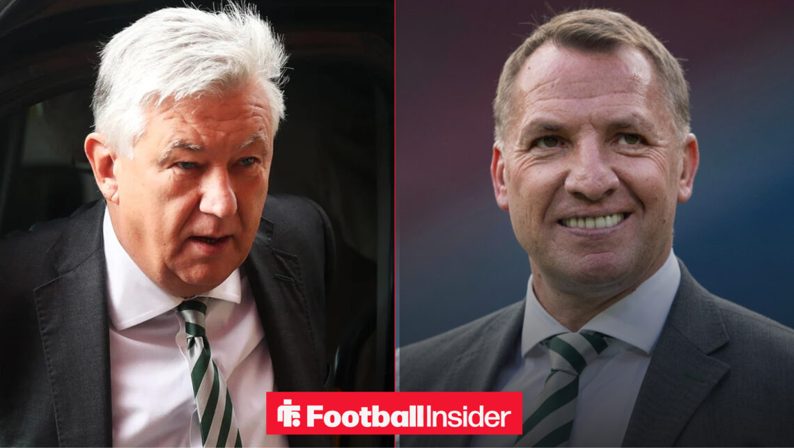 Peter Lawwell Brendan Rodgers Celtic