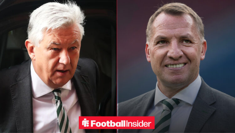 Peter Lawwell Brendan Rodgers Celtic