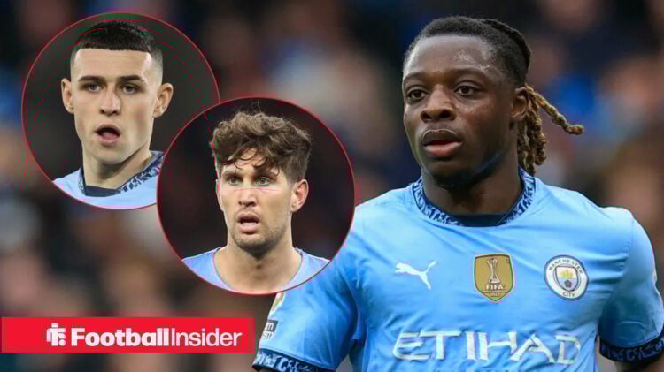 Phil Foden John Stones Jeremy Doku Man City