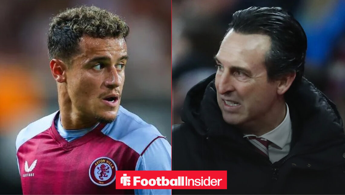 Philippe Coutinho Unai Emery Aston Villa
