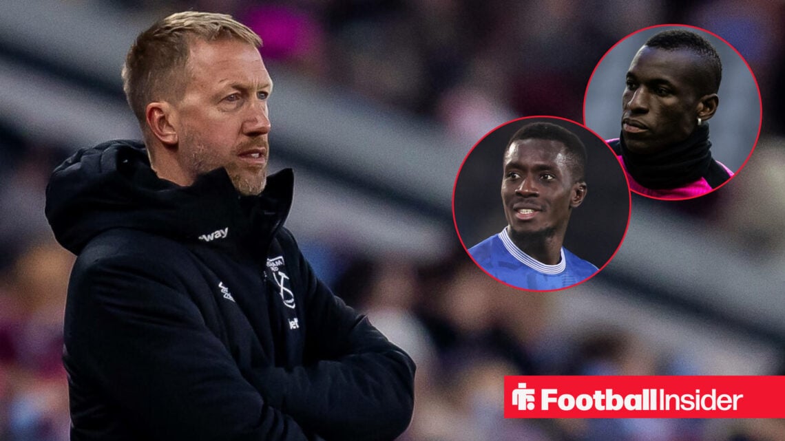 Graham Potter Idrissa Gueye Nicolas Jackson, West Ham Everton Chelsea