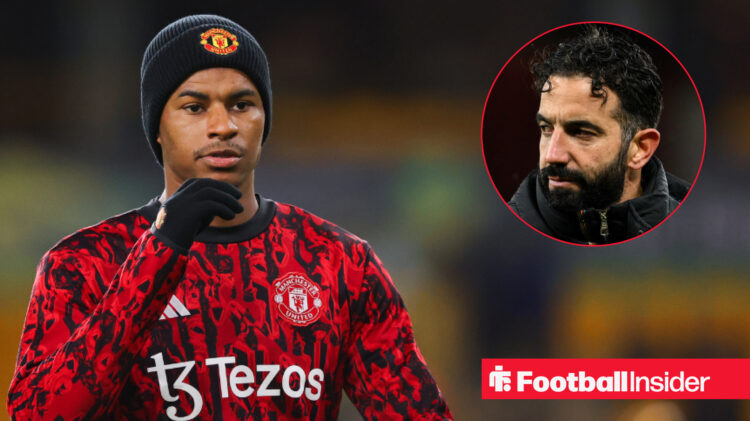Marcus Rashford Ruben Amorim, Man United