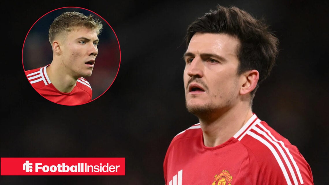 Rasmus Hojlund Harry Maguire Man United