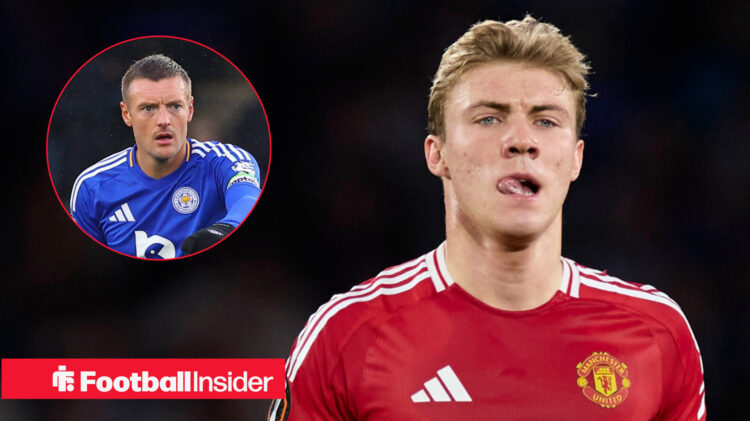 Rasmus Hojlund, Jamie Vardy