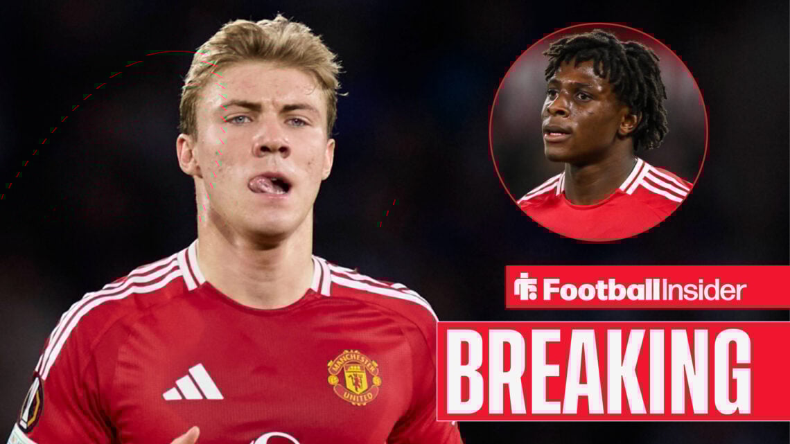 Rasmus Hojlund, Patrick Dorgu, Man United
