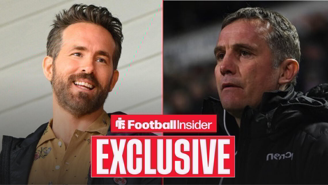 Ryan Reynolds Phil Parkinson, Wrexham