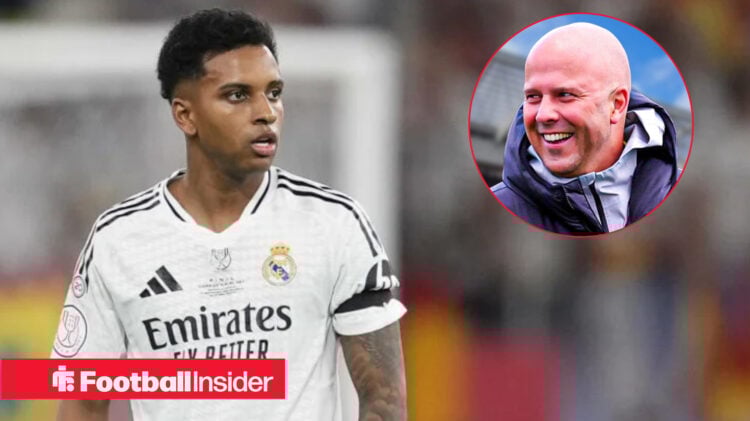 Rodrygo Arne Slot Real Madrid Liverpool