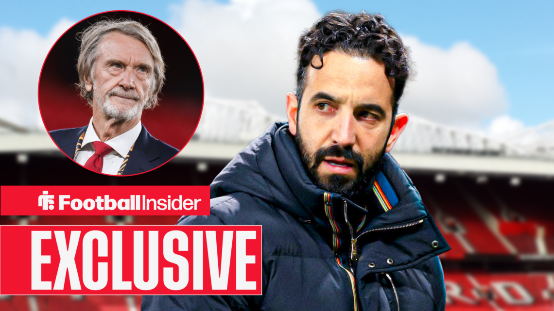 Exclusive news Man United manager Ruben Amorim looks at owner Jim Ratcliffe