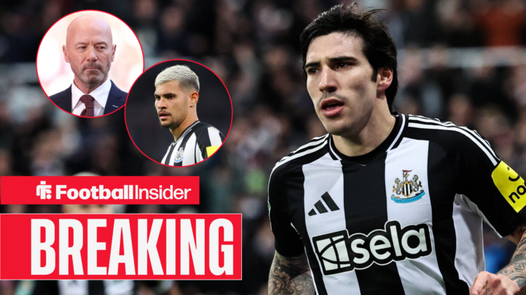 Sandro Tonali, Alan Shearer, Bruno Guimaraes, Newcastle United