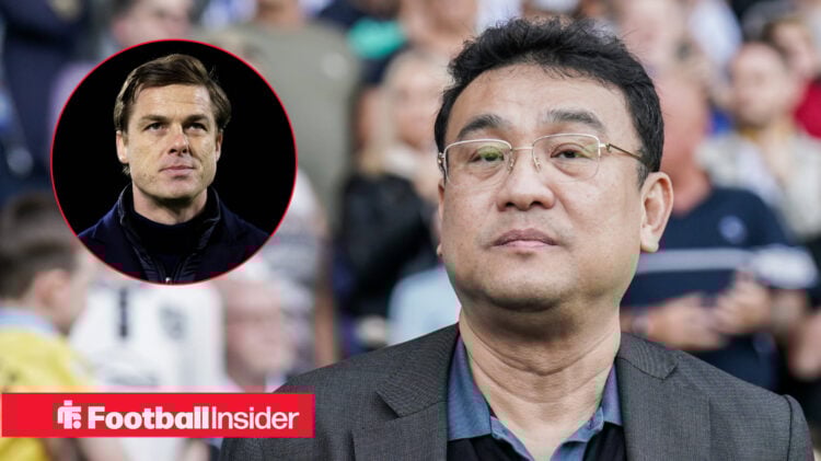 Burnley boss Scott Parker and Sheffield Wednesday owner Dejphon Chansiri