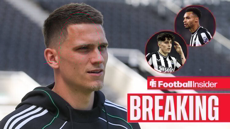 Sven Botman, Jacob Murphy and Tino Livramento at Newcastle United