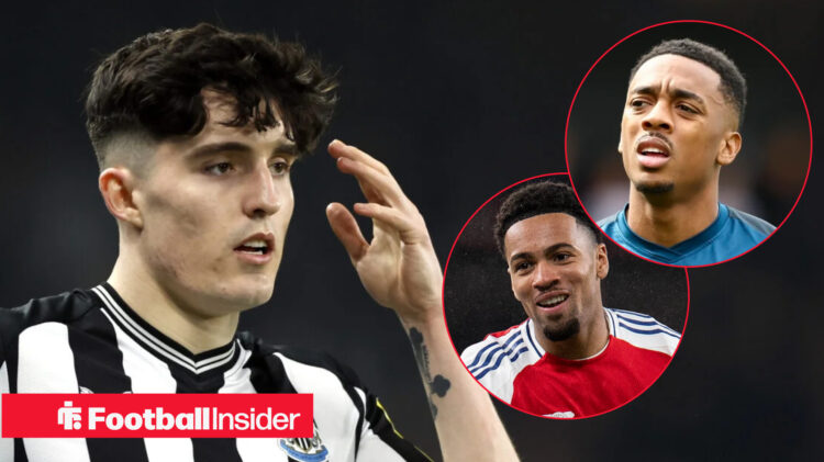 Tino Livramento Ethan Nwaneri Joe Willock