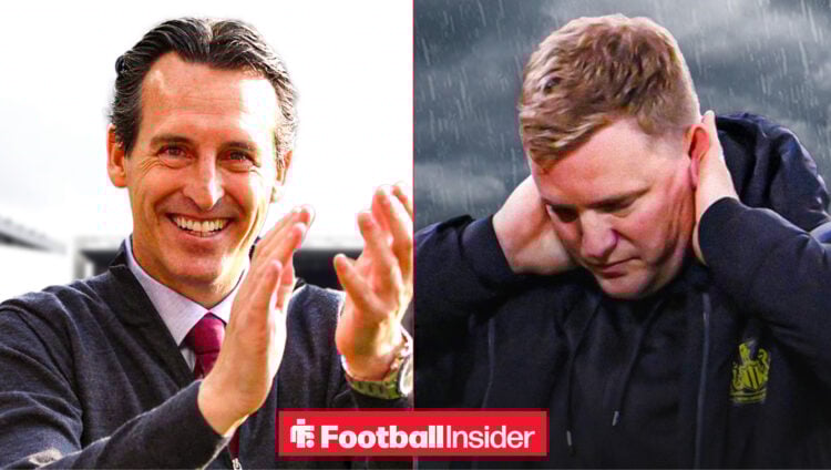 Unai Emery Eddie Howe Aston Villa