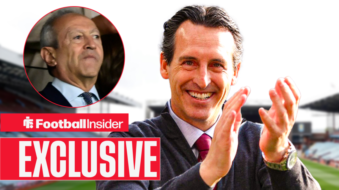 Unai Emery Nassef Sawiris Aston Villa