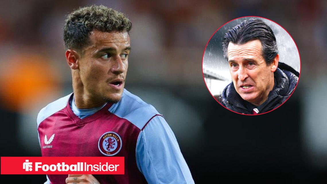 Unai Emery, Philippe Coutinho, Aston Villa
