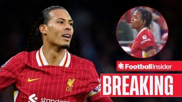 Virgil van Dijk and Rio Nguhoma at Liverpool