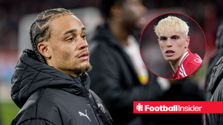Xavi Simons, Alejandro Garnacho of Man United
