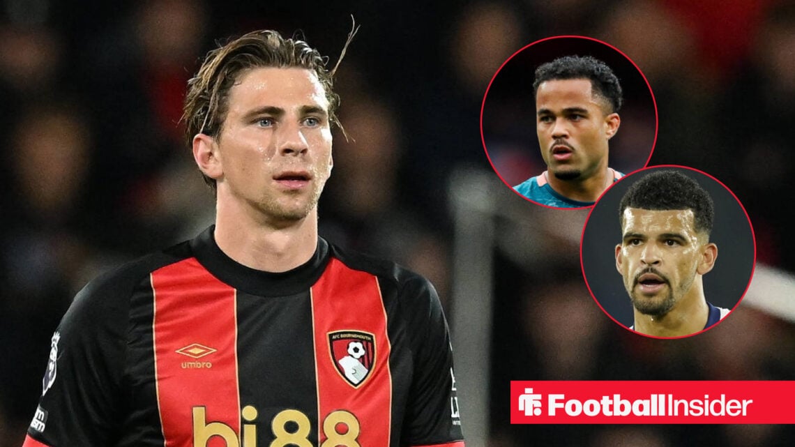 Zabarnyi, Kluivert, Solanke, Bournemouth