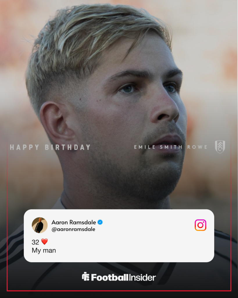 Aaron Ramsdale Instagram