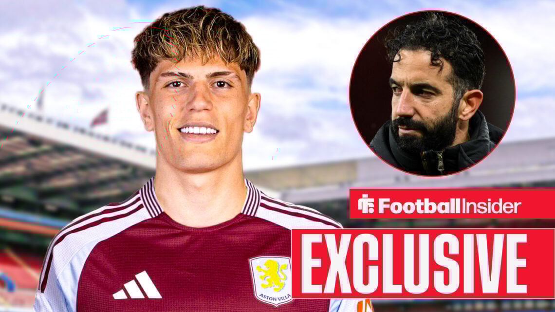 Alejandro Garnacho Ruben Amorim Aston Villa Manchester United