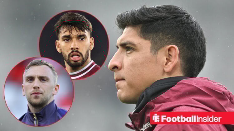 Jarrod Bowen Lucas Paqueta Edson Alvarez