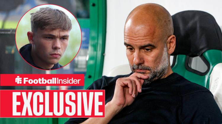Pep Guardiola Callum Doyle Manchester City