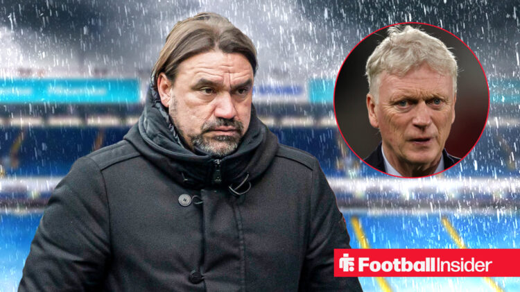 Daniel Farke David Moyes Leeds United Everton
