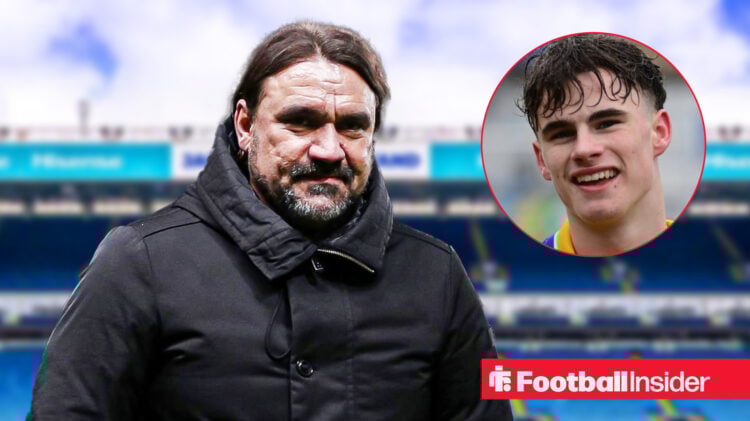 Daniel Farke Harry Gray Leeds United