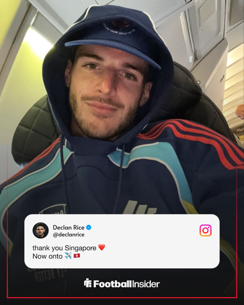 Declan Rice Instagram