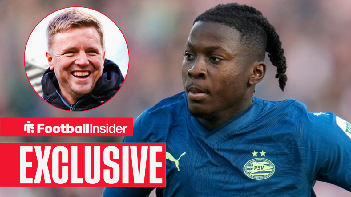 Johan Bakayoko Eddie Howe Newcastle United