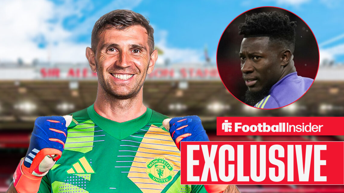 Emi Martinez Andre Onana Man United