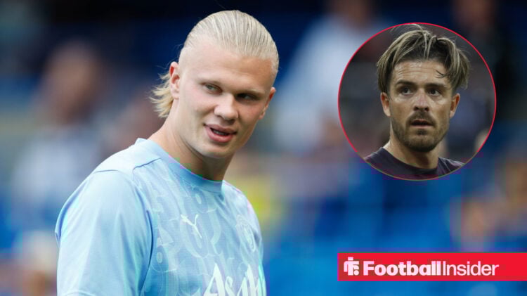 Erling Haaland Jack Grealish Manchester City