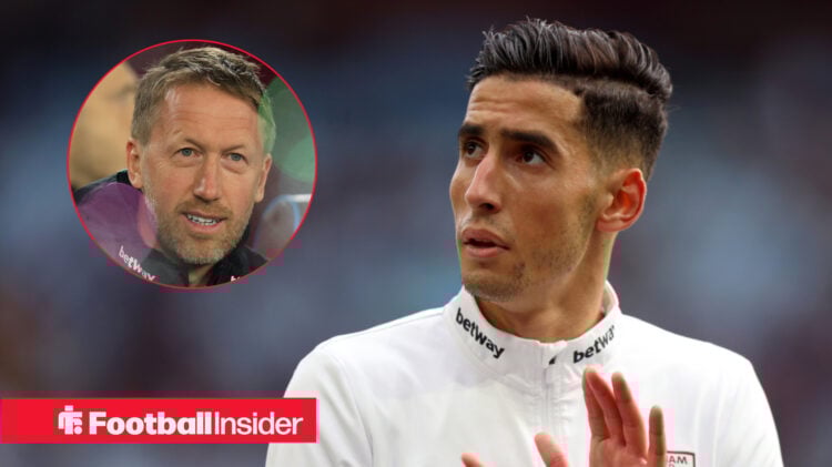 Graham Potter Nayef Aguerd West Ham United