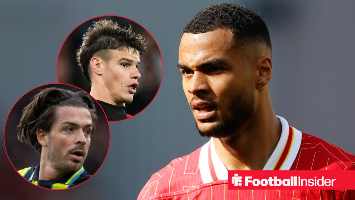 Jack Grealish Milos Kerkez Cody Gakpo