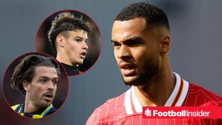 Jack Grealish Milos Kerkez Cody Gakpo