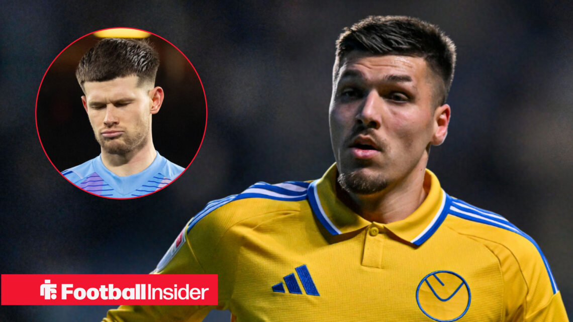 Illan Meslier Joel Piroe Leeds United