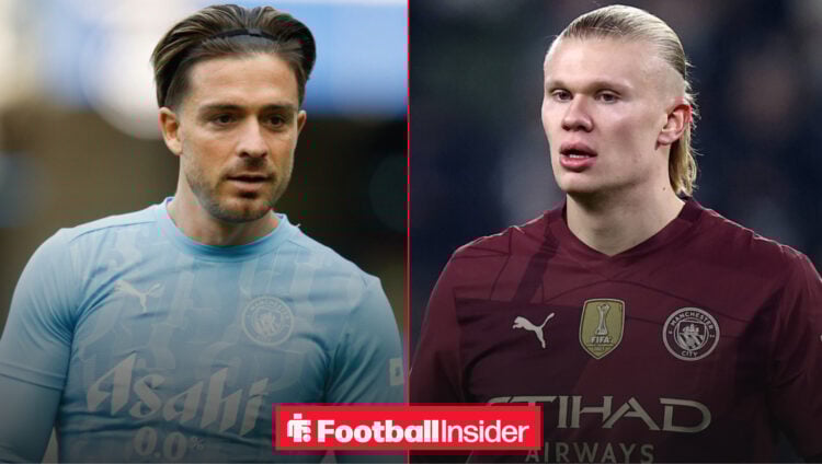 Jack Grealish Erling Haaland Manchester City