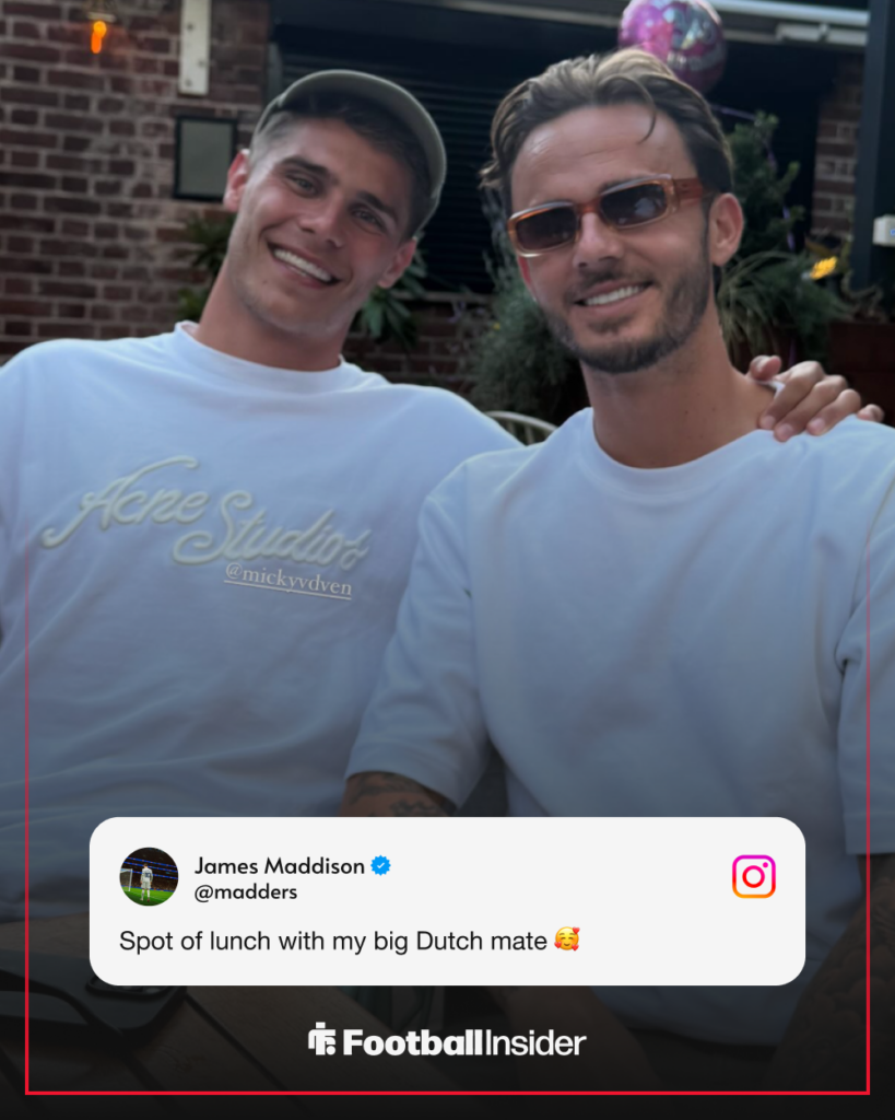 James Maddison Instagram