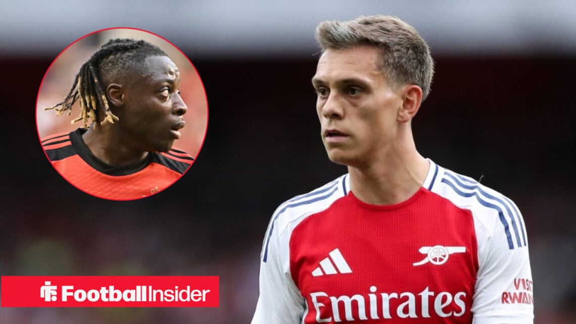 Jeremy Doku Leandro Trossard Belgium Arsenal