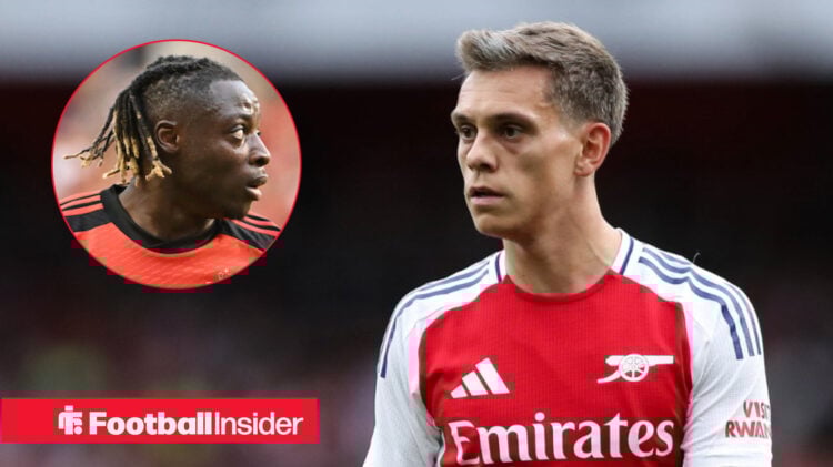 Jeremy Doku Leandro Trossard Belgium Arsenal