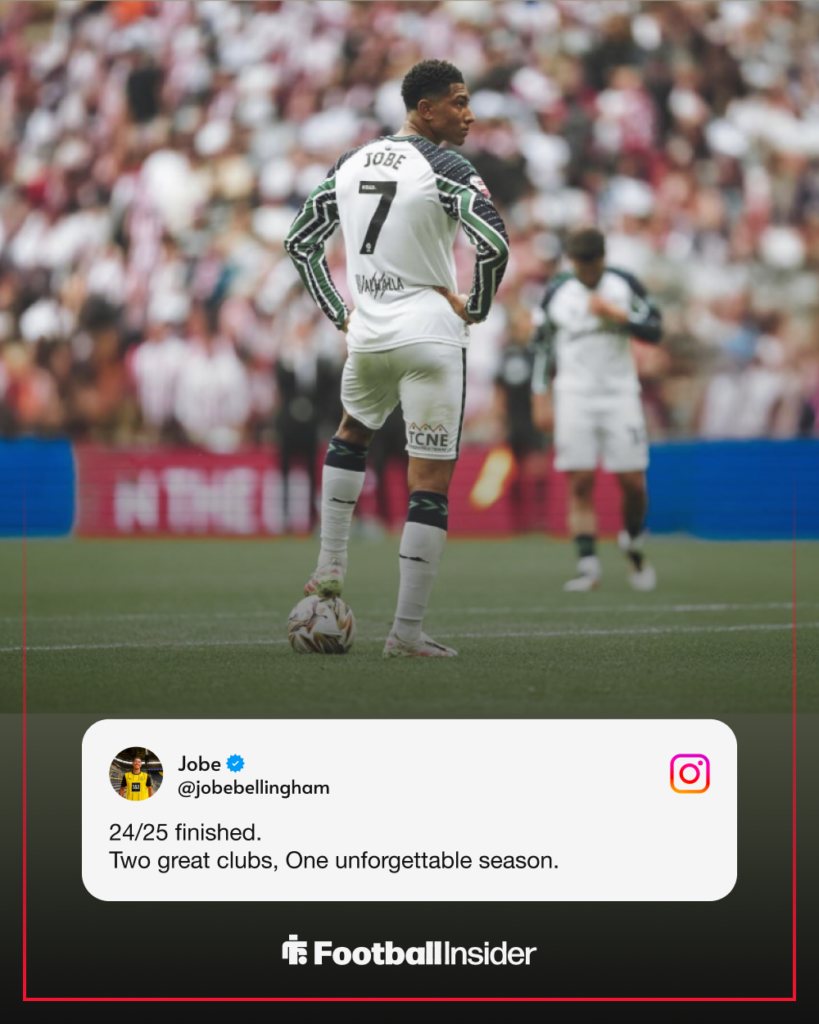 Jobe Bellingham Instagram