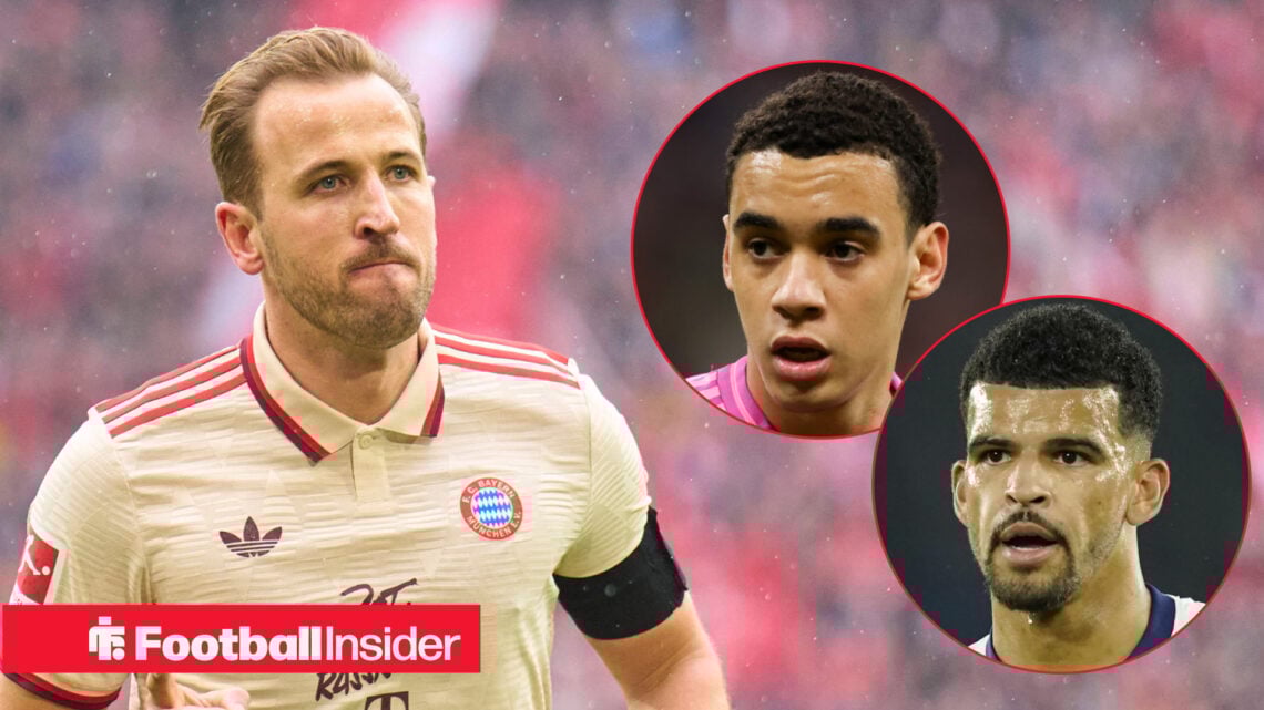 Harry Kane Jamal Musiala Dominic Solanke