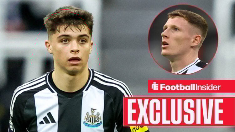 Elliot Anderson Lewis Miley Newcastle United