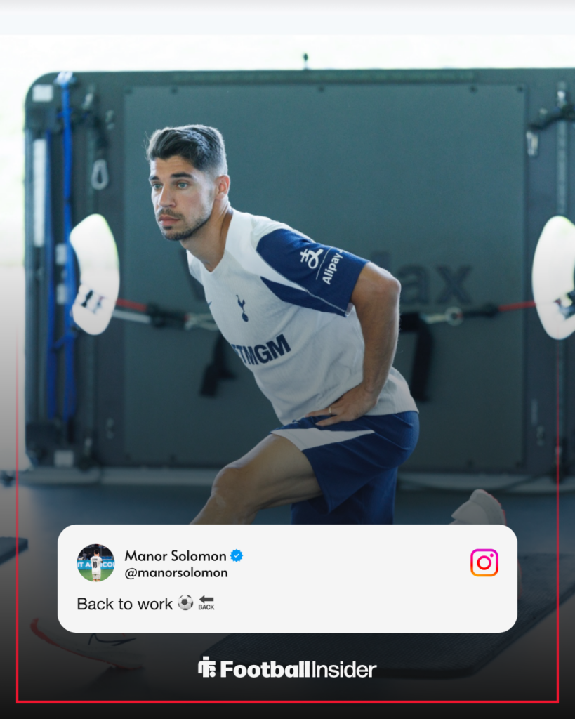 Manor Solomon Instagram