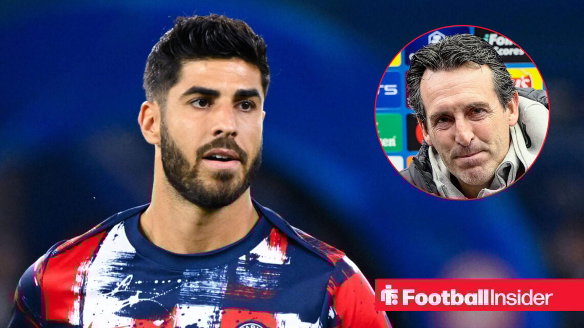 Marco Asensio Unai Emery Aston Villa PSG